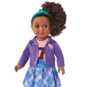 My Life 18-inch Doll 🆕Chloe, Dark Brunette Hair, Brown Eyes NWT